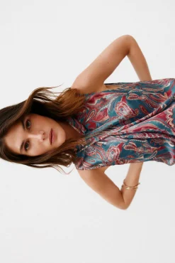 Hoss Intropia T-Shirts|Blusas-Gadea. Top halter estampado Multicolorido