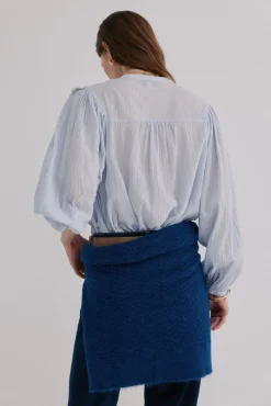 Hoss Intropia Blusas-Gael. Blusa bordada Azul