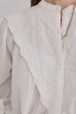 Hoss Intropia Blusas-Gael. Blusa bordada Ecru