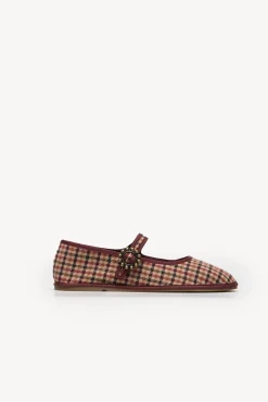 Hoss Intropia Sabrinas-Gala. Veludo venezianas de veludo xadrez Granada