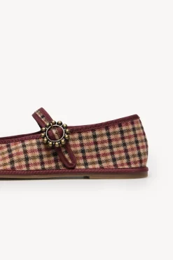 Hoss Intropia Sabrinas-Gala. Veludo venezianas de veludo xadrez Granada