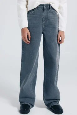 Springfield Kids Calças-Garota Estrela do Jeans cinzento