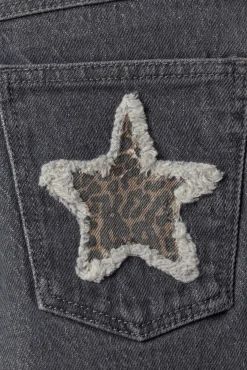 Springfield Kids Calças-Garota Estrela do Jeans cinzento