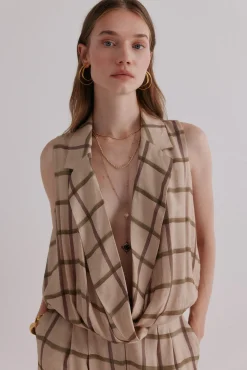 Hoss Intropia Blusas-Gia. Blusa estampada Ecru