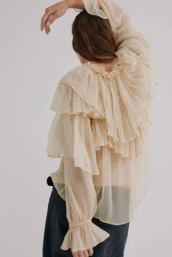 Hoss Intropia Blusas-Giulia. Blusa romântica Ecru