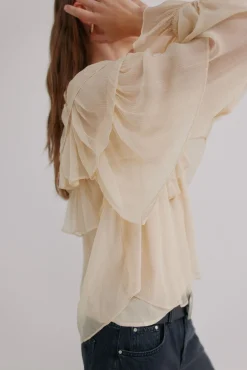 Hoss Intropia Blusas-Giulia. Blusa romântica Ecru