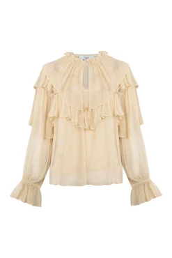 Hoss Intropia Blusas-Giulia. Blusa romântica Ecru