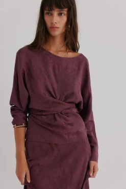 Hoss Intropia Blusas-Glory. Blusa com estampado jacquard Granada