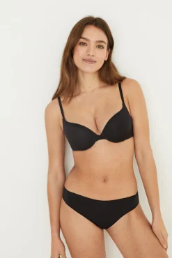 Women'secret Roupa Interior-GORGEOUS Soutien push-up microfibra preto