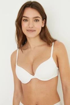 Women'secret Roupa Interior-GORGEOUS Soutien push-up microfibra branco
