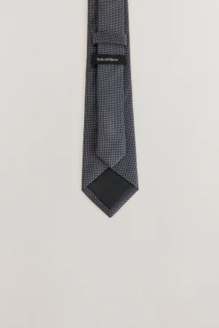 Pedro del Hierro Gravatas-Gravata seda natural Azul