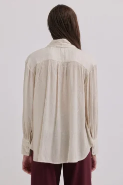 Hoss Intropia Blusas-Gretel. Blusa com laçada Beige