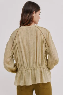 Hoss Intropia Blusas-Guiomar. Blusa boho Verde