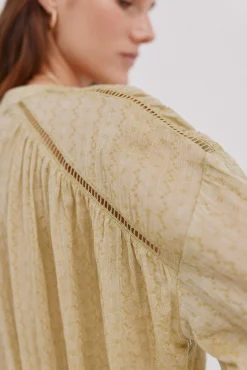 Hoss Intropia Blusas-Guiomar. Blusa boho Verde