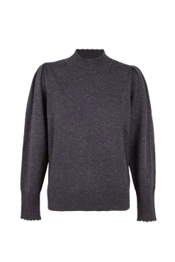 Hoss Intropia Camisolas-Ingrid. Camisola de manga comprida Cinzento