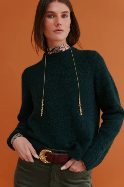 Hoss Intropia Camisolas-Irati. Camisola bouclé Verde