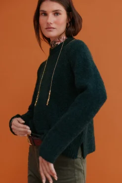 Hoss Intropia Camisolas-Irati. Camisola bouclé Verde