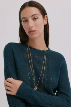 Hoss Intropia Camisolas-Isabella. Camisola vazado Verde