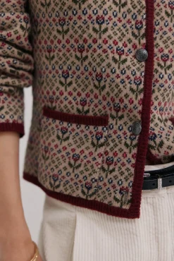 Hoss Intropia Camisolas-Isela. Casaco de malha jacquard Multicolorido