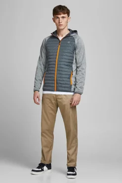 Jack & Jones Casacos-Jaqueta acolchoada leve cinzento