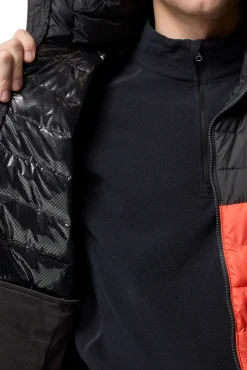 Columbia Casacos-Jaqueta com capuz isolada Powder Lite™ II para homem vermelho