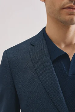 Cortefiel Fatos|Blazers-Jaqueta Coolmax Bird's Eye Azul