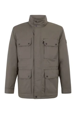 Pedro del Hierro Casacos|Sobretudos-Jaqueta de 4 bolsos Verde