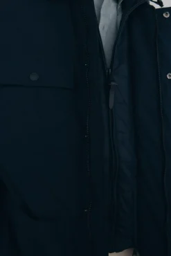 Pedro del Hierro Casacos|Sobretudos-Jaqueta de 4 bolsos com vista Azul