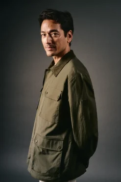 OOTO Casacos-Jaqueta de campo com quatro bolsos Verde