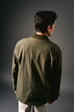 OOTO Casacos-Jaqueta de campo com quatro bolsos Verde