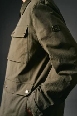 OOTO Casacos-Jaqueta de campo com quatro bolsos Verde