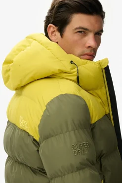 Superdry Casacos-Jaqueta de corte relaxado Caqui escuro