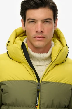 Superdry Casacos-Jaqueta de corte relaxado Caqui escuro