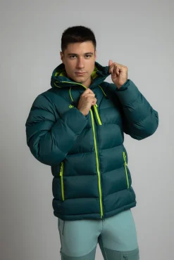 Izas Casacos-Jaqueta de fibra hidrorrepelente verde