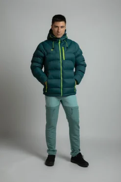 Izas Casacos-Jaqueta de fibra hidrorrepelente verde