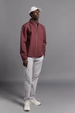 Pedro del Hierro Casacos|Sobretudos-Jaqueta de golfe simples Bordeaux