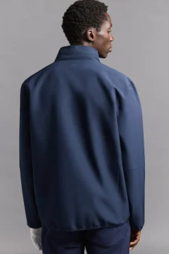 Pedro del Hierro Casacos|Sobretudos-Jaqueta de golfe simples Azul