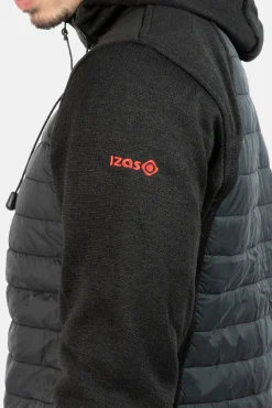 Izas Casacos-Jaqueta de polar respirável preto