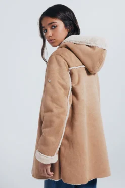 Springfield Kids Sobretudo|Casacos-Jaqueta de tecido trespassado para menina azul