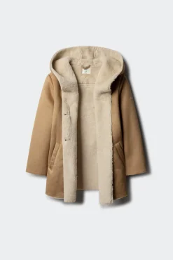 Springfield Kids Sobretudo|Casacos-Jaqueta de tecido trespassado para menina azul