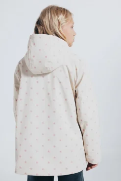 Springfield Kids Sobretudo|Casacos-Jaqueta emborrachada de bolinhas para menina estampado