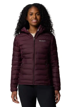 Columbia Sobretudos-Jaqueta feminina com capuz Lake 22™ II rosa