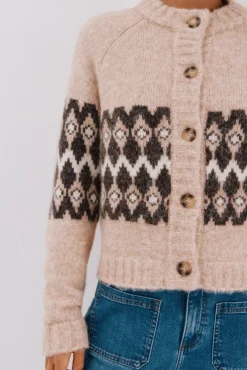 Cortefiel Camisolas-Jaqueta grega posicional Tostado