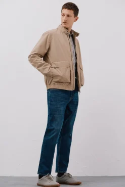 Cortefiel Casacos-Jaqueta leve casual Tostado