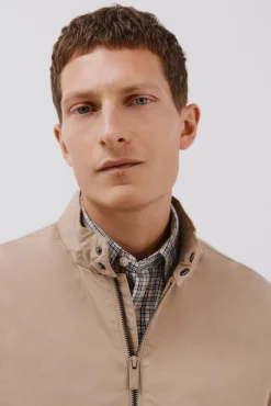 Cortefiel Casacos-Jaqueta leve casual Tostado