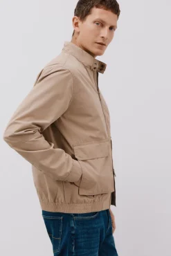 Cortefiel Casacos-Jaqueta leve casual Tostado