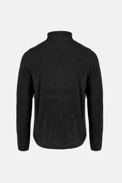 Izas Casacos|Sobretudos-Jaqueta leve de forro polar preto