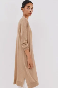 Cortefiel Camisolas-Jaqueta longa em lurex Dourado