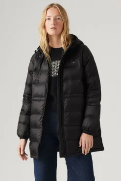 Levi's Casacos|Acolchoados E Agasalhos-Jaqueta longa Levis® Down Preto