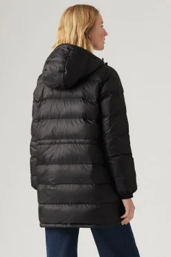 Levi's Casacos|Acolchoados E Agasalhos-Jaqueta longa Levis® Down Preto